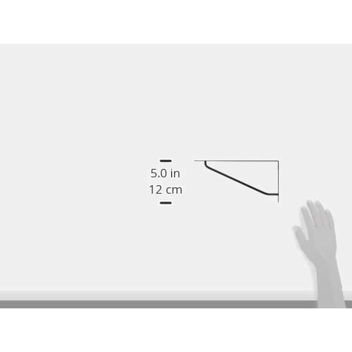 KGY Industrial KGY Color Arm Shelf Bracket, Black, 240x120