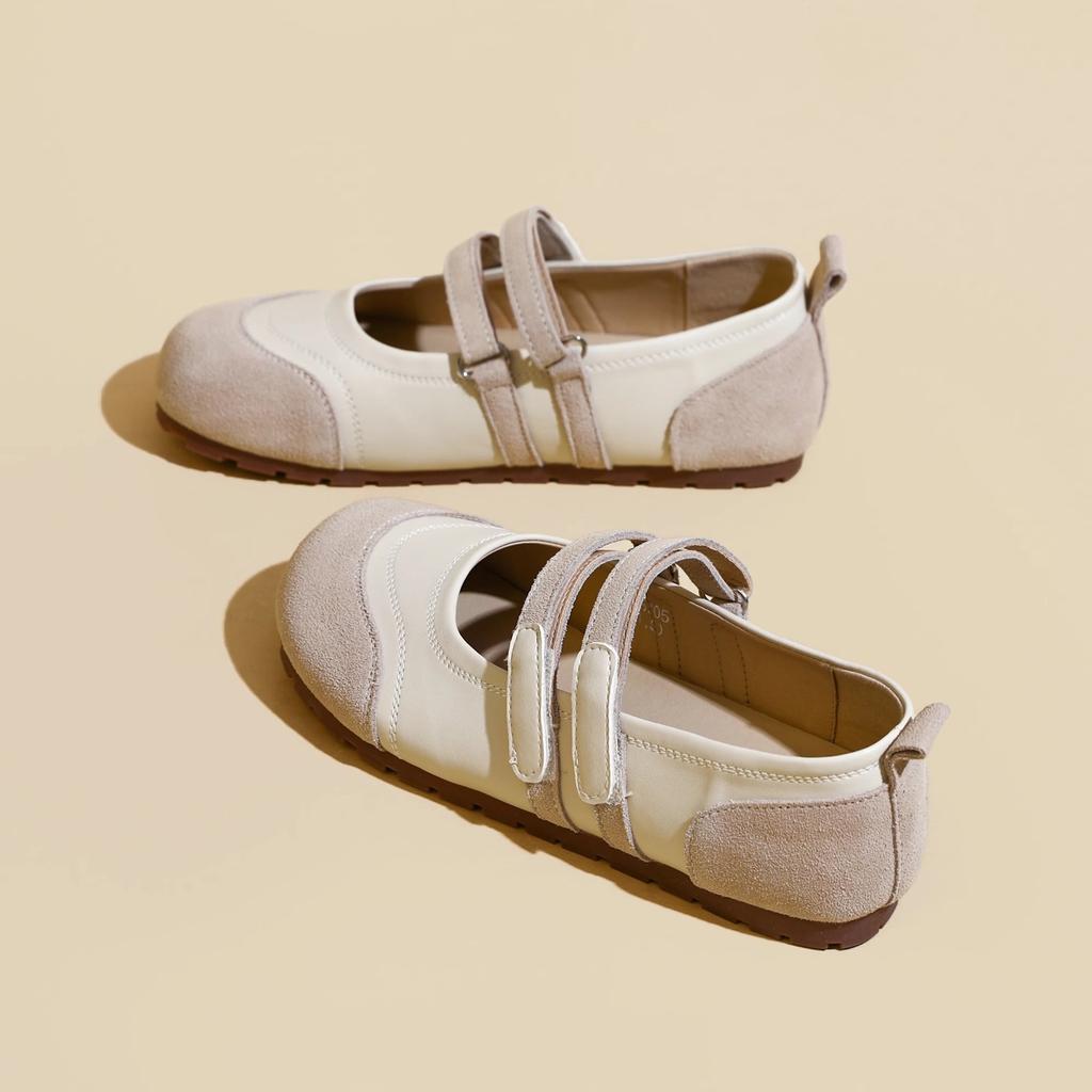 Retro Woman Shoes Casual Female Sneakers Clogs Platform Flats Modis All-Match Creepers Summer Cross Dress 2025 New Mary Janes Ru