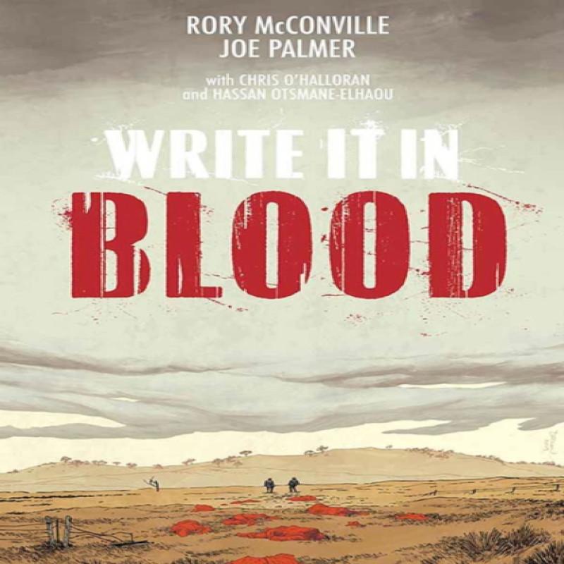 Write It In Blood by Rory McConville Paperback Book 9781534318359