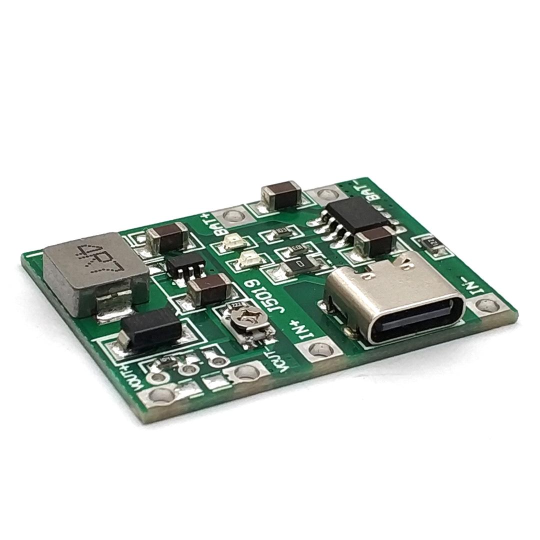 

3.7В До 5В 9В USB Літій-ліпольний Мультиметр Модифікація Зарядка акумулятора 18650 Підвищення Напруги Розряд Інтегрований Модуль Type 3