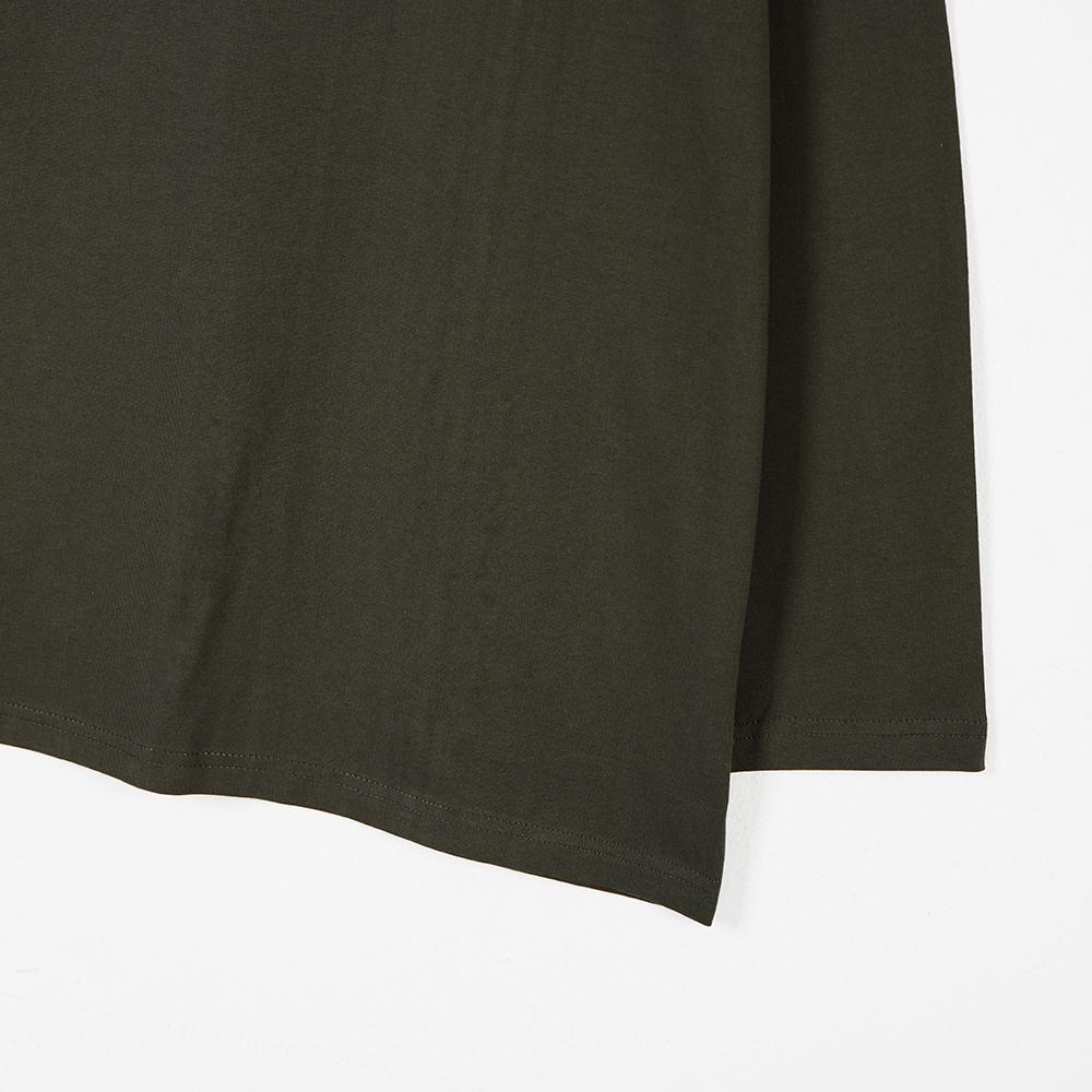 ASTRAL PROJECTION Big A Oversized Long Sleeve T-Shirt_Khaki