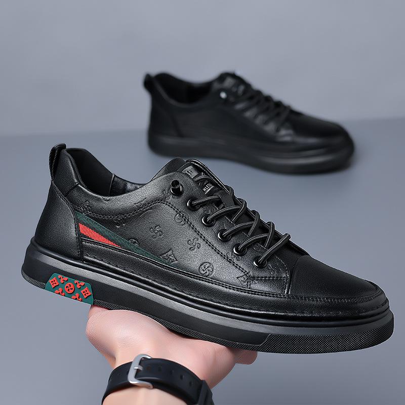 Autumn new sports shoes men's trendy shoes casual little white shoes men's board shoes youth 2025