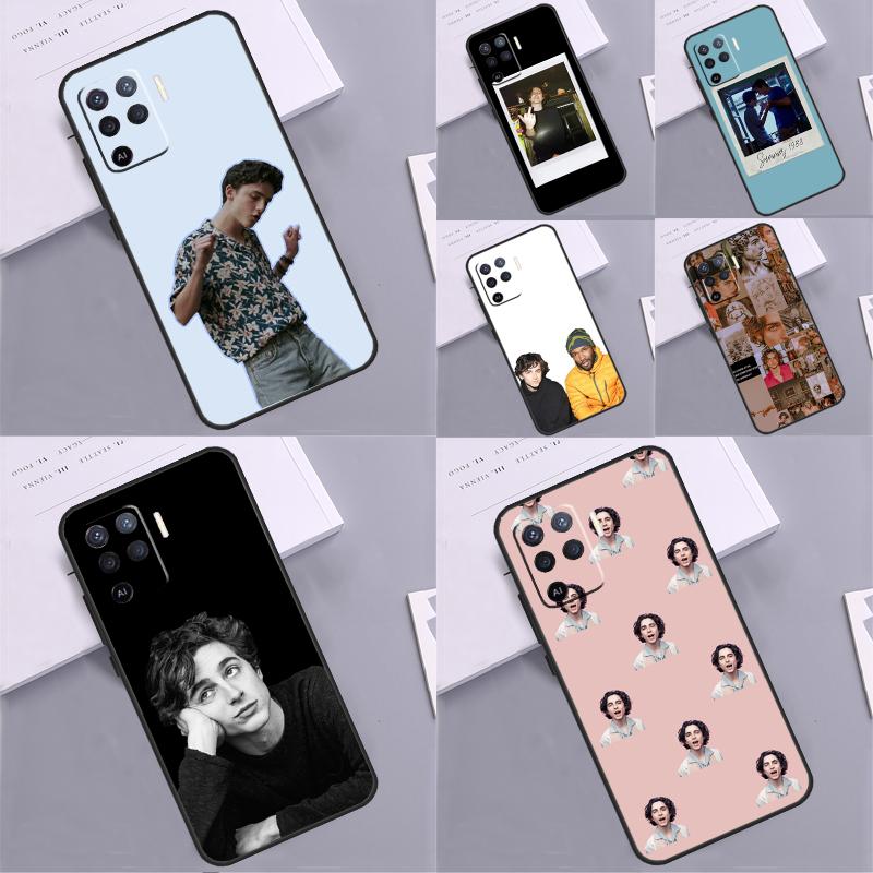 Timothee Chalamet Phone Case For Oppo A78 A98 A80 A40 A60 A18 A38 A58 A15 A17 A77 A74 A94 A54 A57S A16 A76 A96