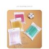 400 Microswabs - Pink Micro Applicator Brush Replacements for Eyelash Extensions