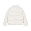Calvin Klein Jeans Short Bread Jacket Loose Two-Way Zipper Cotton Jacket Unisex Jackets Ivory J400468YBI