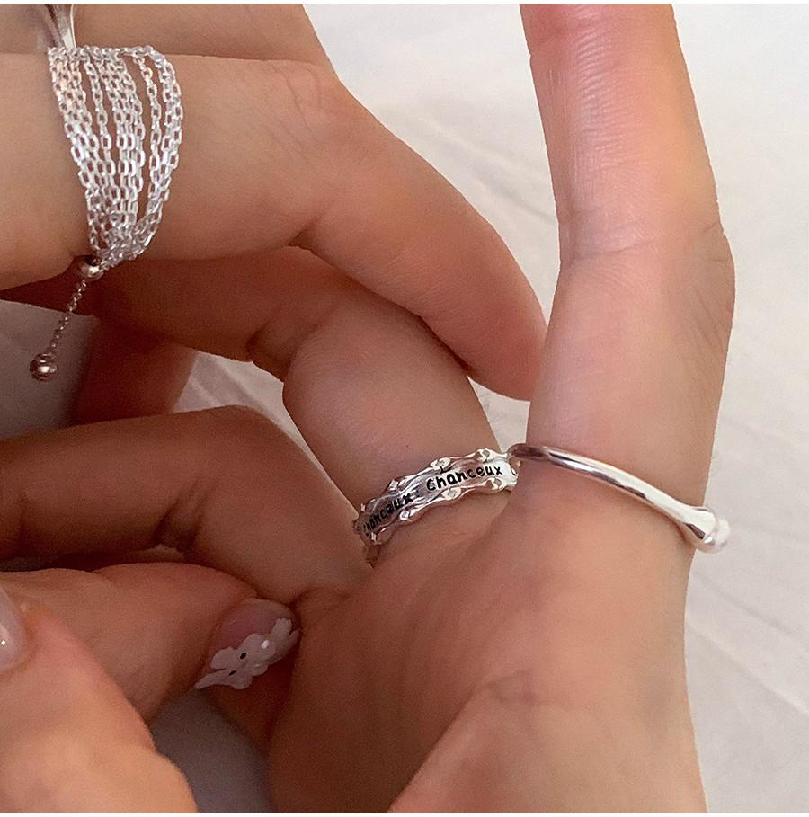 Stylish Korean-inspired Multi-layer Pearl Open Ring For Women In Unique Design