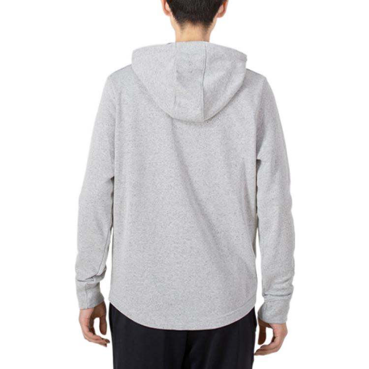 Under Armour Printed Sport Pullover Loose Hoodie Men Hoodie Grey 1370354-279
