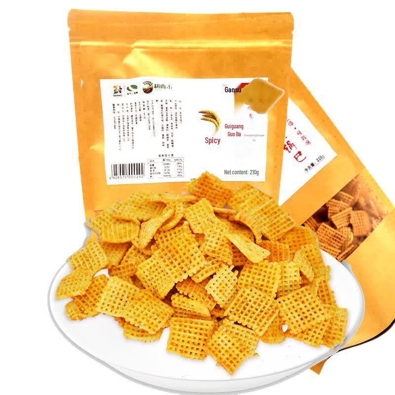 Shanqiao Lianggu Spicy Rice Crisps (5x210g)