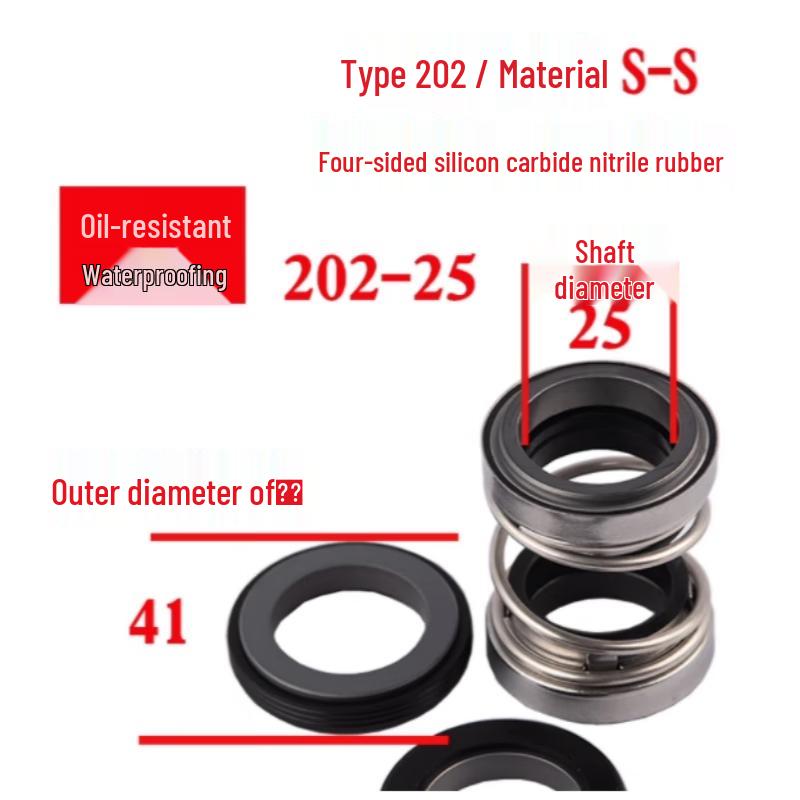 ZOEBE 202-25 Mechanical Seal 41mm Stationary Ring OD