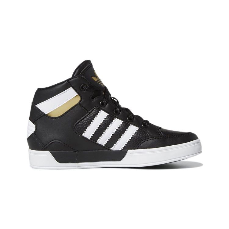 Adidas Originals Drop Step 360 C Mid-Top Kids Skate Shoes Black Gold Kids Skate Shoes FV5735