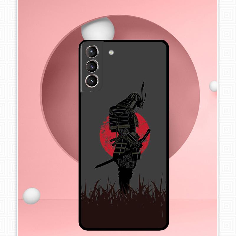 Japanese Samurai Warrior Case For Samsung Galaxy S25 Ultra S20 S21 S22 S23 S24 Plus S9 S10 S24 FE S25 FE Cover Funda