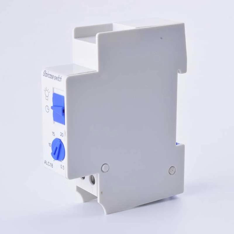 ALC18 Din Rail Staircase Lighting Timer Switch Timer Relay 220VAC 16A Used for Corridor Lighting Mechanical Din Rail Time3