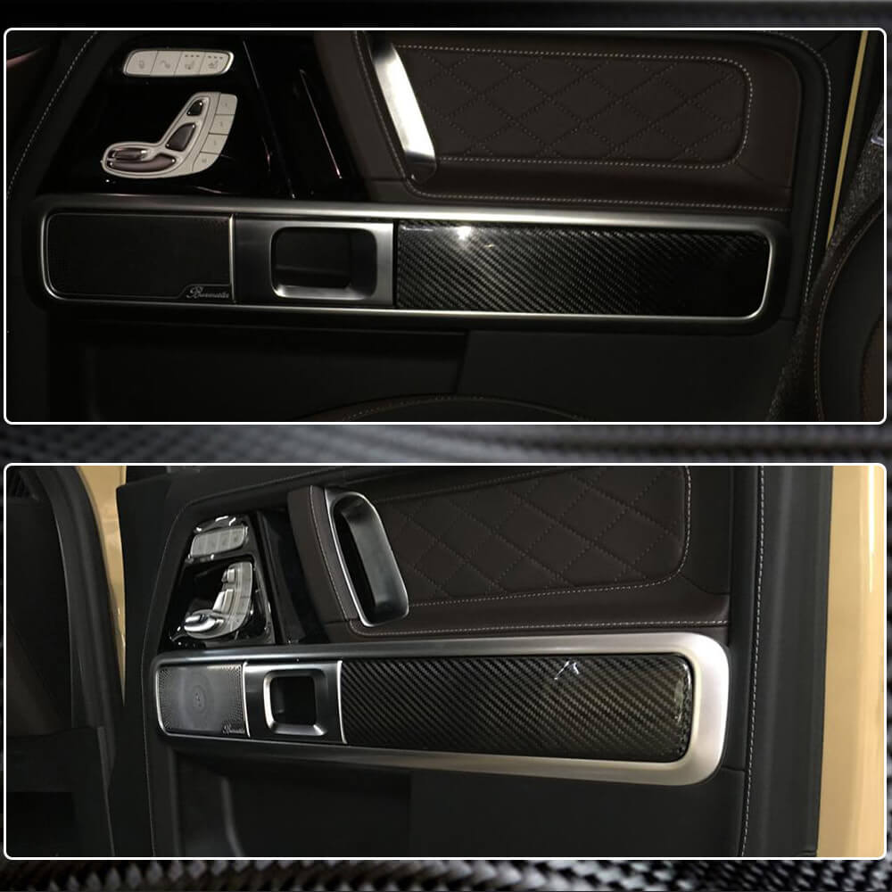 Interior Door Trims (Dry Carbon) for Mercedes G Class W463 2018-2024