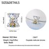 Copper Colored Zircon Star Moon Tarot Beads Suitable For Panoriginal Bracelet Diy Birthday Jewelry Gift