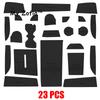 For Geely Cityray 2024 2025 Boyue Car Anti-Slip Door Groove Mats Gate Slot Pad Mat Non-Slip Pad Water Protect Auto Accessories