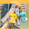 Adorable Ice Cream Dinosaur Keychain Soft Rubber Accessory For Bags And Cars