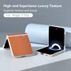 For Honor Magic V Flip 5G Case Hinge Protection Leather+PC Phone Cover Matte Edge