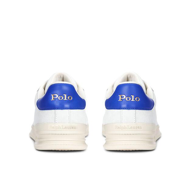 Мужские кроссовки Polo Ralph Lauren Heritage court 809955691001 белые