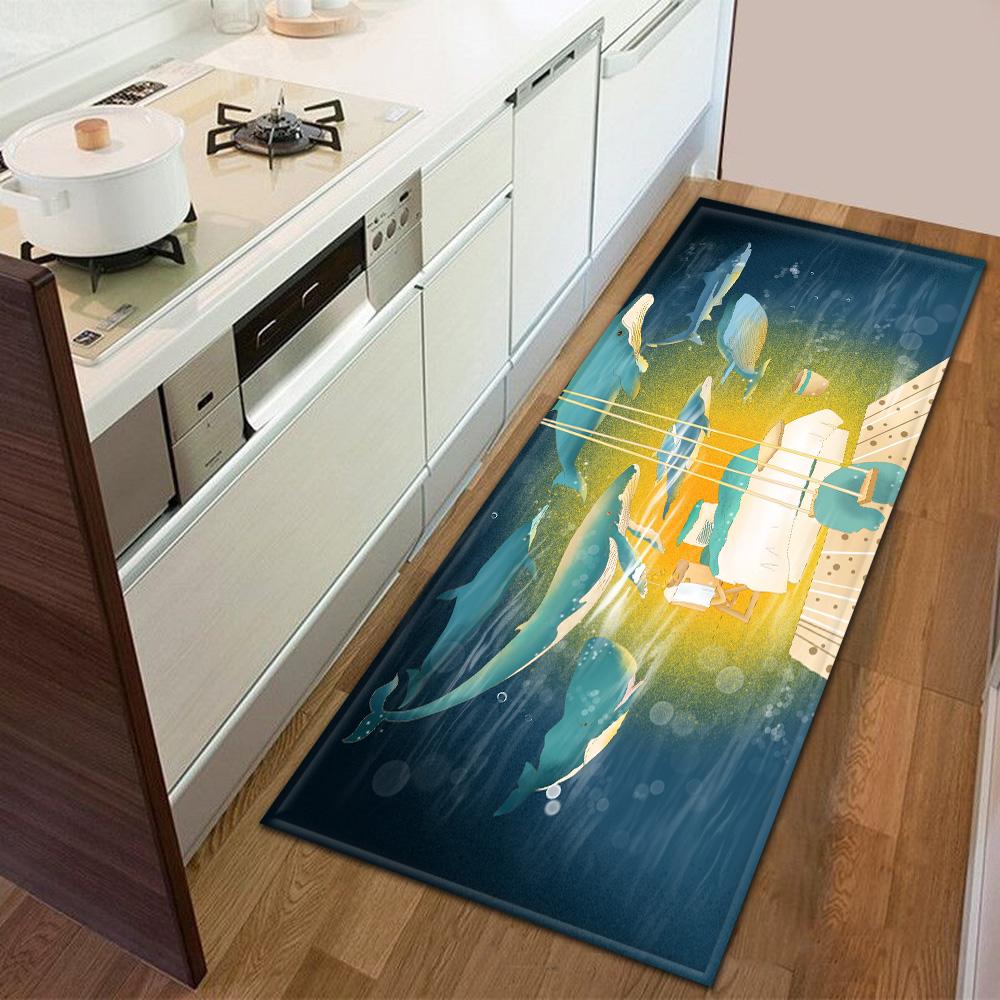 Cheap Kitchen door mat bedroom carpet nonslip floor balcony corridor