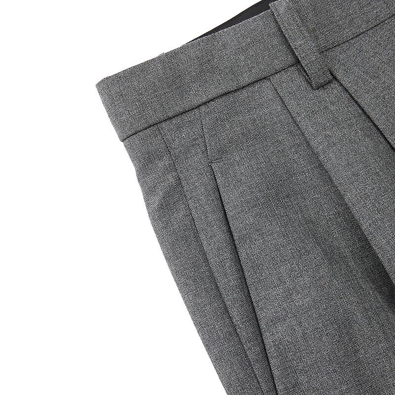 JNBY 25 Fall 100% Wool Loose Wide-Leg Casual Pants
