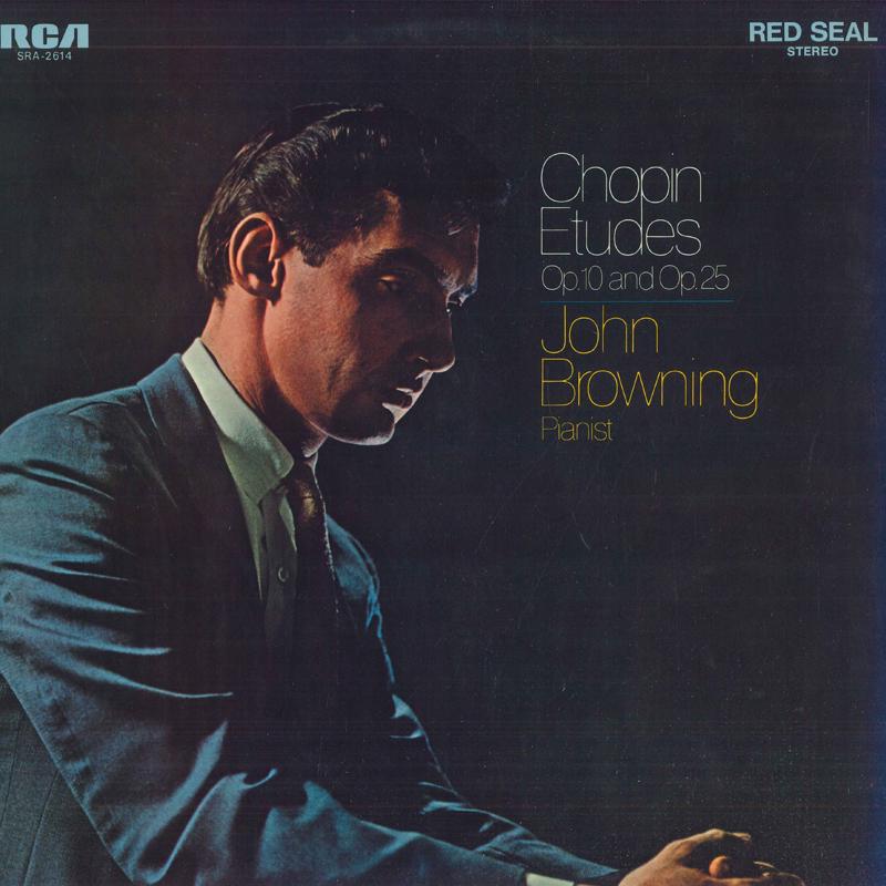 

LP Record JOHN BROWNING - Chopin: Etudes SRA2614PROMO RCA Japan Classical Used