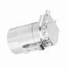 Aluminum Engine Oil Catch Tank Breather Can Reservoir Car Modification Accessories (Silver)