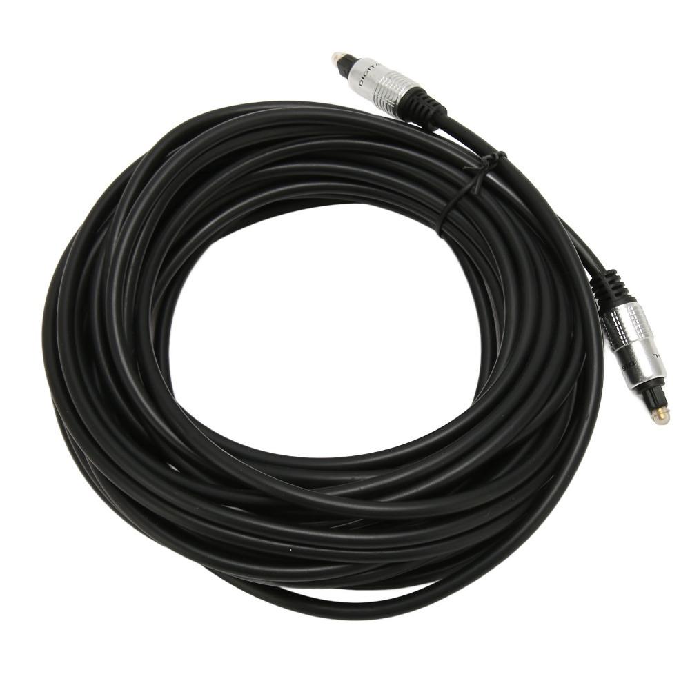 Gold Plated Digital Sound Cable Aluminum Alloy Housing Fiber Optic Cable Digital Audio Devices