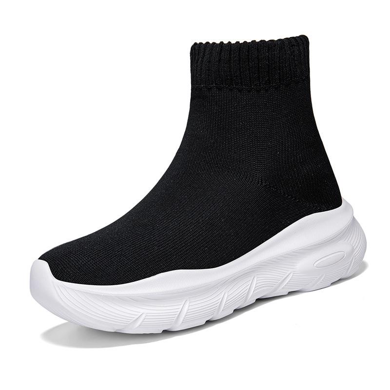 Wintersportschuhe Samt Neu Outdoor Fly-Weave Atmungsaktive Socken Schuhe Sport- und Freizeitschuhe