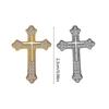 Creative Men's Crosses Suit Pin Sophisticated Men's Suit Brooch Accessory Crosses Lapel Pin For Special Event