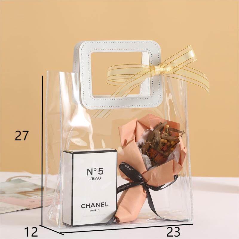 Прозрачная сумка-тоут ZISIZ из ПВХ