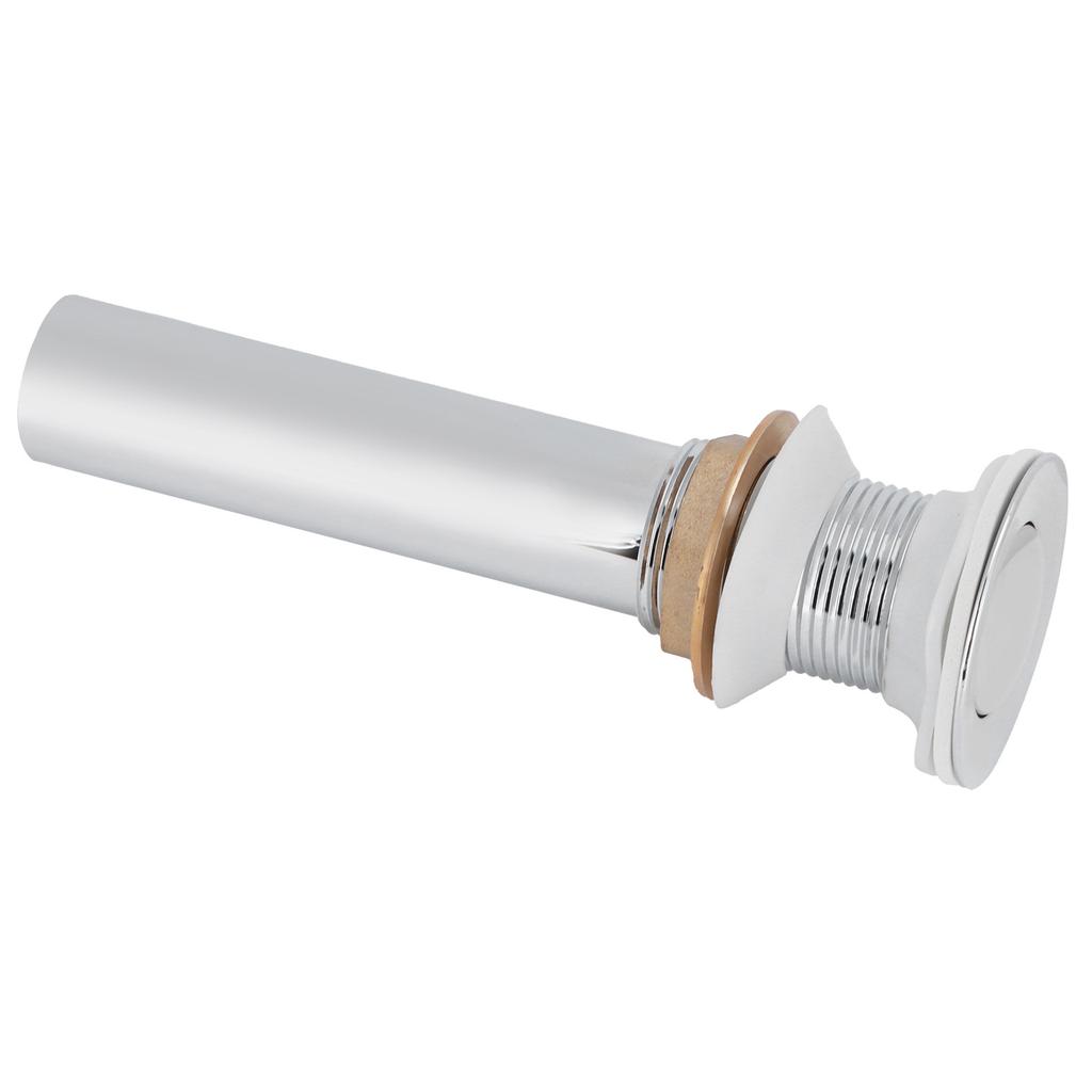 Bathroom Sink Drain Anti Clog Basin Popup Bounce Draining Stopper with Protective CoverWithout