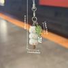 Four-leaf clover bear ice cream danggo keychain bag charm