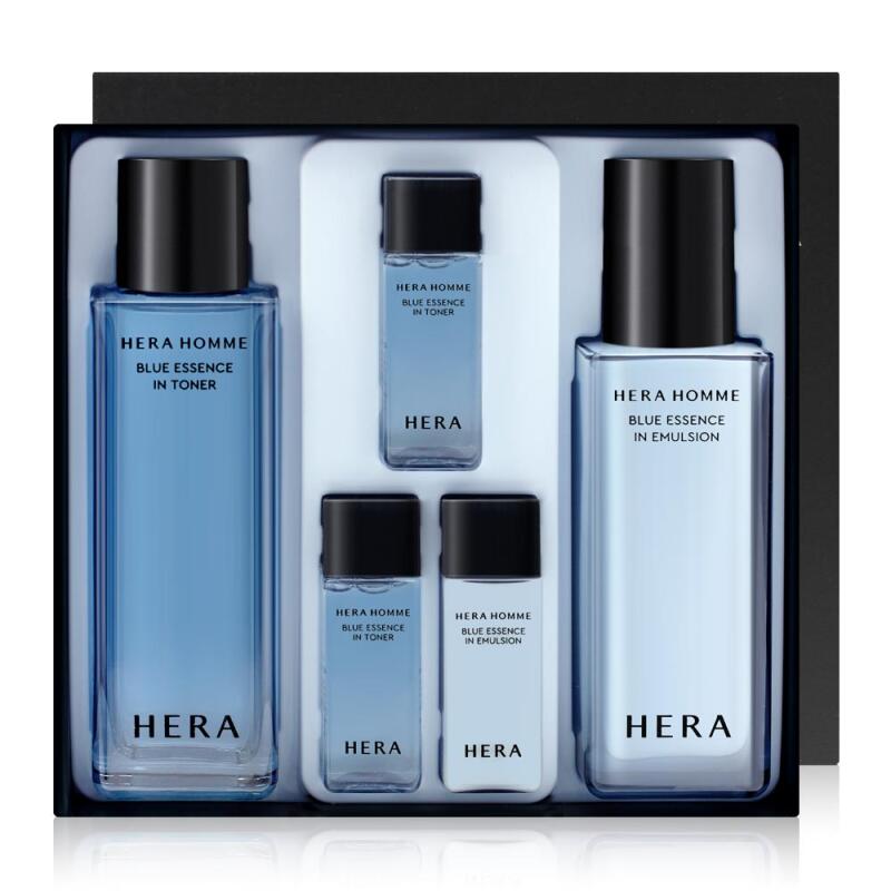 Hera Homme Blue Essence Тонер-эмульсия, подарочный набор из 2 предметов