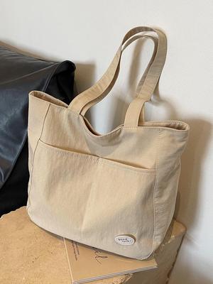 2023 Sac fourre-tout d'épaule en nylon grande capacité pour femmes: Polyvalent & Tendance