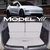 Eco-Friendly All-Weather Car Floor Mats for 2025 Tesla Model Y