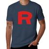 Team Rocket Go Official Logo Tshirt Casual Pattern Print Tee Shirt