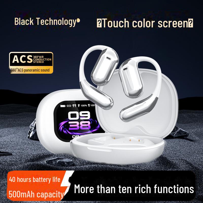 Q16Pro Bluetooth Noise Reduction Headphones with Smart Touch Screen