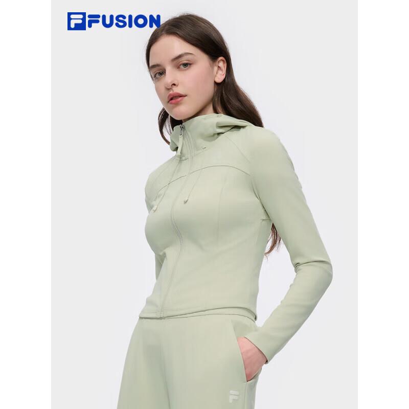 FILA FUSION Women s Slim Fit Hooded Woven Jacket S