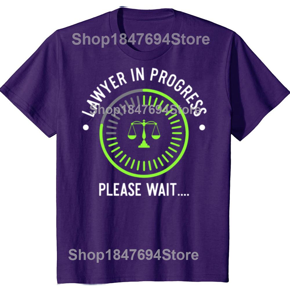 

Lawyer In Progress Funny Law School Student T Shirts Graphic Cotton Streetwear Short Sleeve Summer Style Tshirt Mens Clothing 4XL