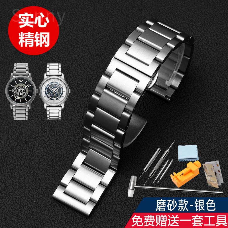 Edelstahlarmband für Citizen Eco-Drive Bm8475/7405 für Orange Tissot Speed Chi Schwarz 22mm 23mm Uhrenband