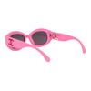 Chanel Irregular Shape Sunglasses With Side Logo Women Sunglasses Pink CH5528-C.1776/53
