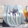 1 Pezzo Coperta in Flanella con Stampa Cartone Animato, Alta Qualità Confortevole per Tutte le Stagioni, Decorazione per la Casa, Calore e Comfort, Perfetta per Regalo di Natale Compleanno