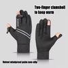 Touchscreen Cycling Gloves Double Layer Ski Gloves Unisex Winter Gloves
