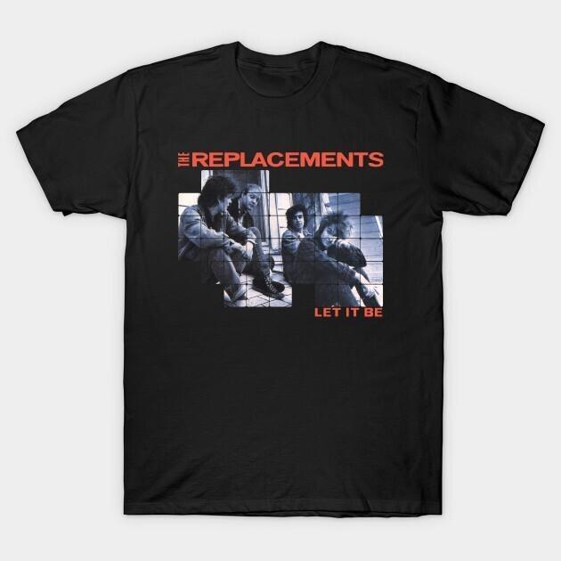 The Replacements - Let It Be Squares T-Shirt Short Sleeve All Sizes S разноцветный