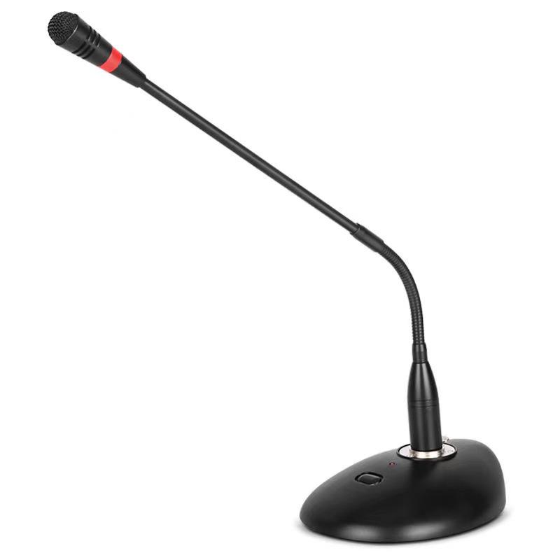 Professional Gooseneck Desktop Microphone for Conferences and Speeches