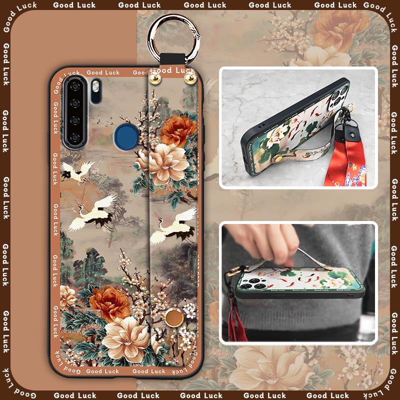 Soft Case Protective Phone Case For Blackview A80 Pro For Mom Waterproof Ring Shockproof Fashion Chinese Style Kickstand