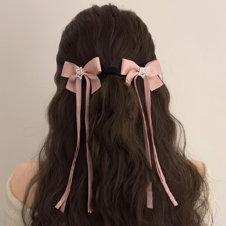 Sweet Bowtie Hair Clip Girls Hair Styling Clip Antislip Women Hair Decoration