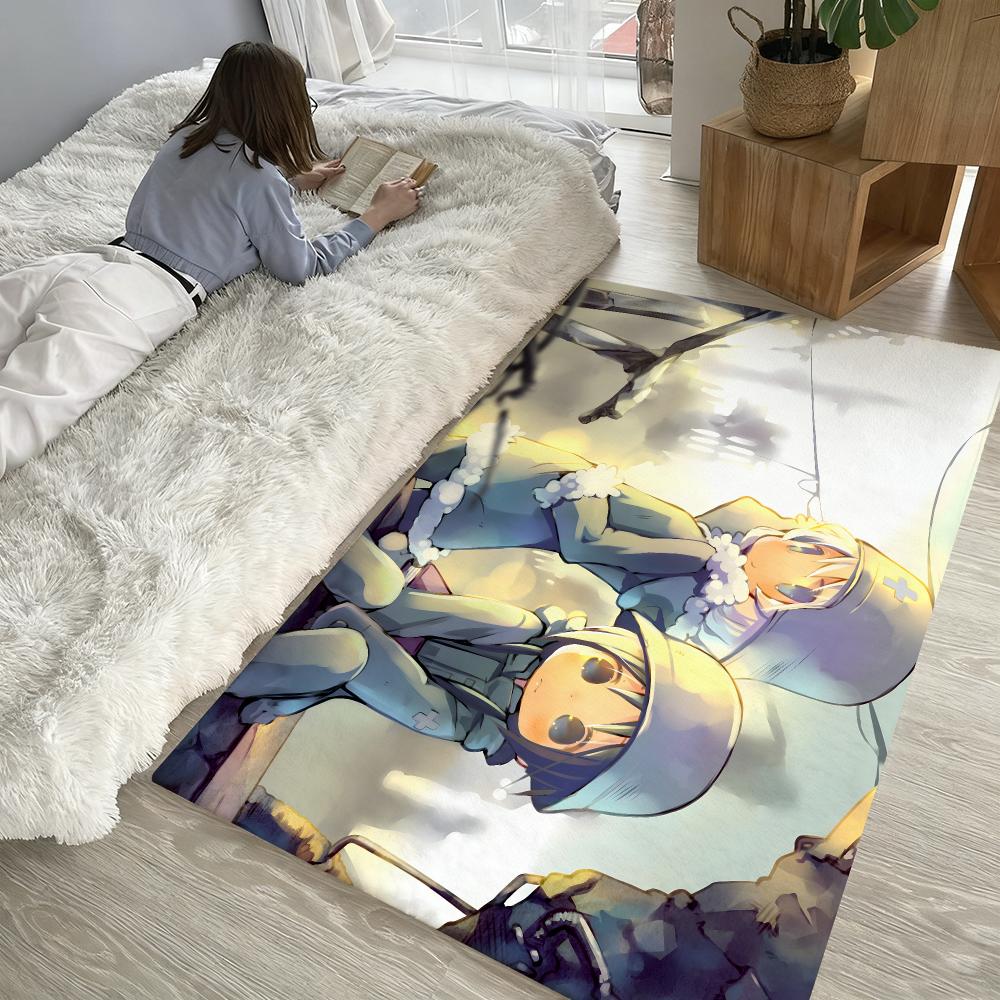 Girls Last Tour Floor Mat Soft Thickened Absorbent Non-Slip Bedroom Living Room Door Mat Home Decor Flannel Rugs