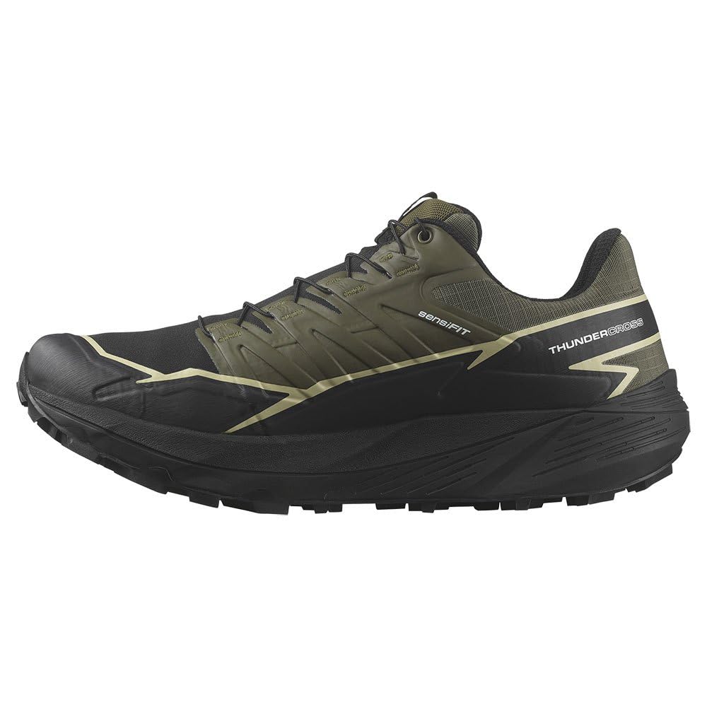 SALOMON Thundercross THUNDERCROSS GTX Oliwkowy 400 Oliwkowy Nocny Męski Gore-Tex Nocny/Czarny/Lucerna
