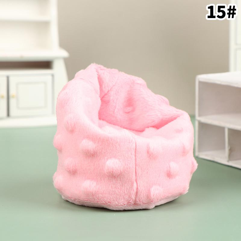 

1:12 кукольный домик, миниатюрный диван, ленивый мешок для фасоли, диван, домашняя мебель, модель, декор, игрушка